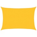 vidaXL Sonnensegel 160 g/m² Gelb 2,5x3,5 m HDPE