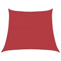 vidaXL Sonnensegel 160 g/m² Rot 3/4x3 m HDPE