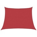 vidaXL Sonnensegel 160 g/m² Rot 4/5x3 m HDPE