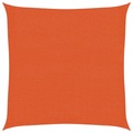 vidaXL Sonnensegel 160 g/m² Orange 3,6x3,6 m HDPE