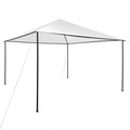 vidaXL, vidaXL Pavillon 4x4x3 m Weiß 180 g/m²