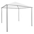 vidaXL Pavillon 3x3x2,7 m Weiß 180 g/m²