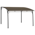 vidaXL Garten-Sonnenschutz 3x3x2,55 m Taupe