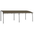 vidaXL Garten-Sonnenschutz 6x3x2,55 m Taupe