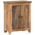 vidaXL Sideboard 60x33x75 cm Akazie und Recyceltes Massivholz