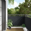 vidaXL Balkon-Sichtschutz Anthrazit 75x300 cm Oxford-Gewebe