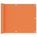 vidaXL, vidaXL Balkon-Sichtschutz Orange 75x500 cm Oxford-Gewebe