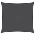 vidaXL Sonnensegel Oxford-Gewebe Quadratisch 2,5x2,5 m Anthrazit