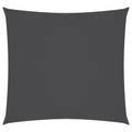 vidaXL, vidaXL Sonnensegel Oxford-Gewebe Quadratisch 5x5 m Anthrazit