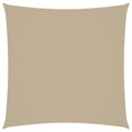 vidaXL Sonnensegel Oxford-Gewebe Quadratisch 5x5 m Beige