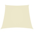vidaXL Sonnensegel Oxford-Gewebe Trapezförmig 3/4x2 m Creme