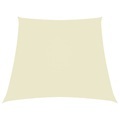 vidaXL Sonnensegel Oxford-Gewebe Trapezförmig 4/5x3 m Creme