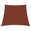 vidaXL Sonnensegel Oxford-Gewebe Trapezförmig 3/4x2 m Terracotta-Rot