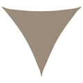 vidaXL Sonnensegel Oxford-Gewebe Dreieckig 4,5x4,5x4,5 m Taupe