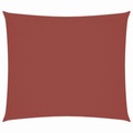vidaXL Sonnensegel Oxford-Gewebe Rechteckig 2x2,5 m Terrakottarot