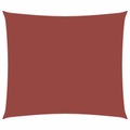 vidaXL Sonnensegel Oxford-Gewebe Rechteckig 2,5x3 m Terrakottarot