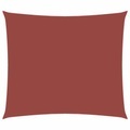vidaXL Sonnensegel Oxford-Gewebe Rechteckig 2,5x3 m Terrakottarot