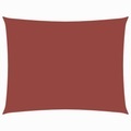vidaXL Sonnensegel Oxford-Gewebe Rechteckig 3x4,5 m Terrakottarot