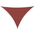 vidaXL Sonnensegel Oxford-Gewebe Dreieckig 3x3x4,24 m Terrakottarot