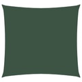 vidaXL Sonnensegel Oxford-Gewebe Quadratisch 4,5x4,5 m Dunkelgrün