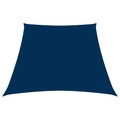 vidaXL Sonnensegel Oxford-Gewebe Trapezförmig 4/5x3 m Blau
