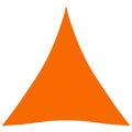 vidaXL Sonnensegel Oxford-Gewebe Dreieckig 6x6x6 m Orange