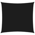 vidaXL Sonnensegel Oxford-Gewebe Quadratisch 3x3 m Schwarz