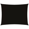 vidaXL Sonnensegel Oxford-Gewebe Rechteckig 2x3 m Schwarz