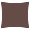 vidaXL Sonnensegel Oxford-Gewebe Quadratisch 4x4 m Braun