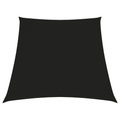 vidaXL Sonnensegel Oxford-Gewebe Trapezförmig 4/5x3 m Schwarz