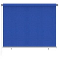 vidaXL Außenrollo 180x140 cm Blau HDPE