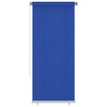 vidaXL Außenrollo 100x230 cm Blau HDPE