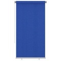 vidaXL Außenrollo 120x230 cm Blau HDPE
