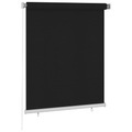 vidaXL Außenrollo 120x140 cm Schwarz