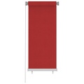vidaXL, vidaXL Außenrollo 60x140 cm Rot HDPE
