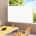 vidaXL Ausziehbare Seitenmarkise 200x300 cm Creme