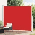 vidaXL Seitenmarkise Ausziehbar 220x300 cm Rot