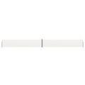 vidaXL Ausziehbare Seitenmarkise 140x1200 cm Creme