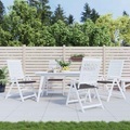 vidaXL Gartenstuhl-Sitzkissen 4 Stk. Anthrazit 50x50x4 cm Stoff