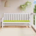 vidaXL Gartenbank-Auflage Hellgrün 200x50x4 cm Stoff