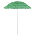 vidaXL Strandschirm Grün 180 cm