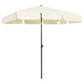 vidaXL Strandschirm Sandgelb 200x125 cm