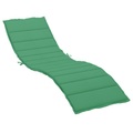 vidaXL Sonnenliegen-Auflage Grün 200x60x4 cm Stoff