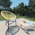 vidaXL, vidaXL Garten-Acapulco-Stuhl Poly-Rattan Beige
