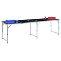 vidaXL, vidaXL Bier-Pong-Tisch mit Tassen und Bällen Klappbar 240 cm