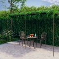 vidaXL Garten-Rosenbogen Antik-Braun 6x3x2,5 m Eisen