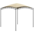 vidaXL Pavillon 3x3x2,65 m Cremeweiß 180 g/m²