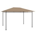 vidaXL, vidaXL Pavillon 4x3x2,7 m Taupe 180 g/m²