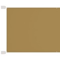 vidaXL Senkrechtmarkise Beige 140x1200 cm Oxford-Gewebe