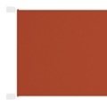 vidaXL Senkrechtmarkise Terrakotta 100x360 cm Oxford-Gewebe